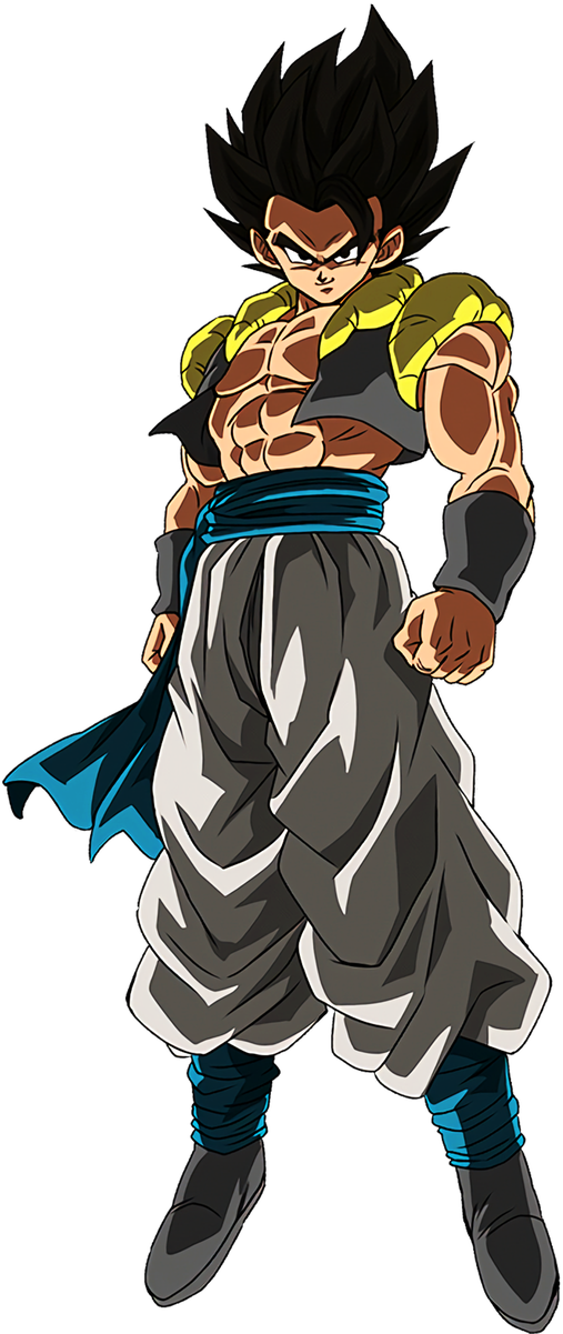 Base Form Gogeta If These Were Sprites For Attacks - Gogeta (900x1200), Png Download
