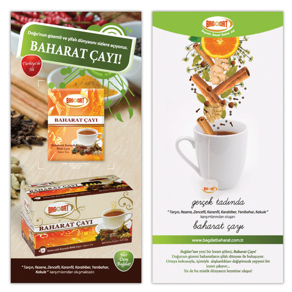 Flyer Design Ideas Tea (600x800), Png Download