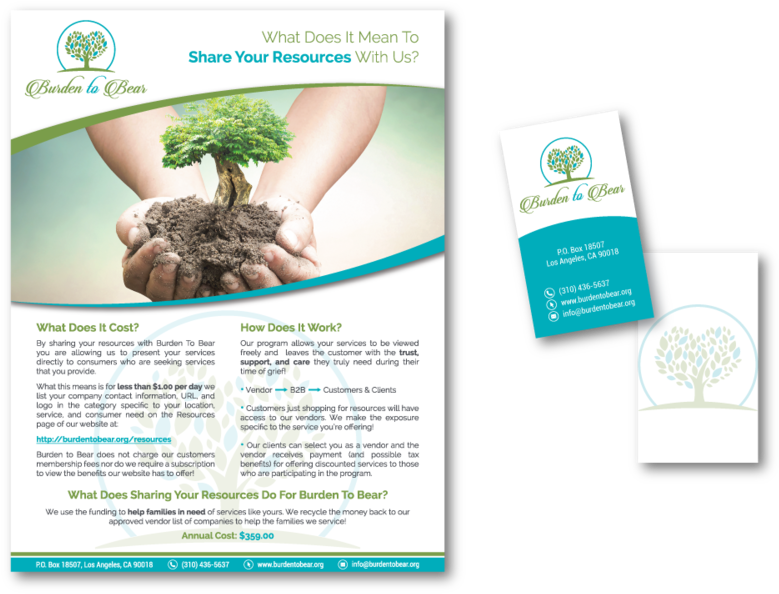 Burden To Bear Flyer Design - Bear (1000x792), Png Download