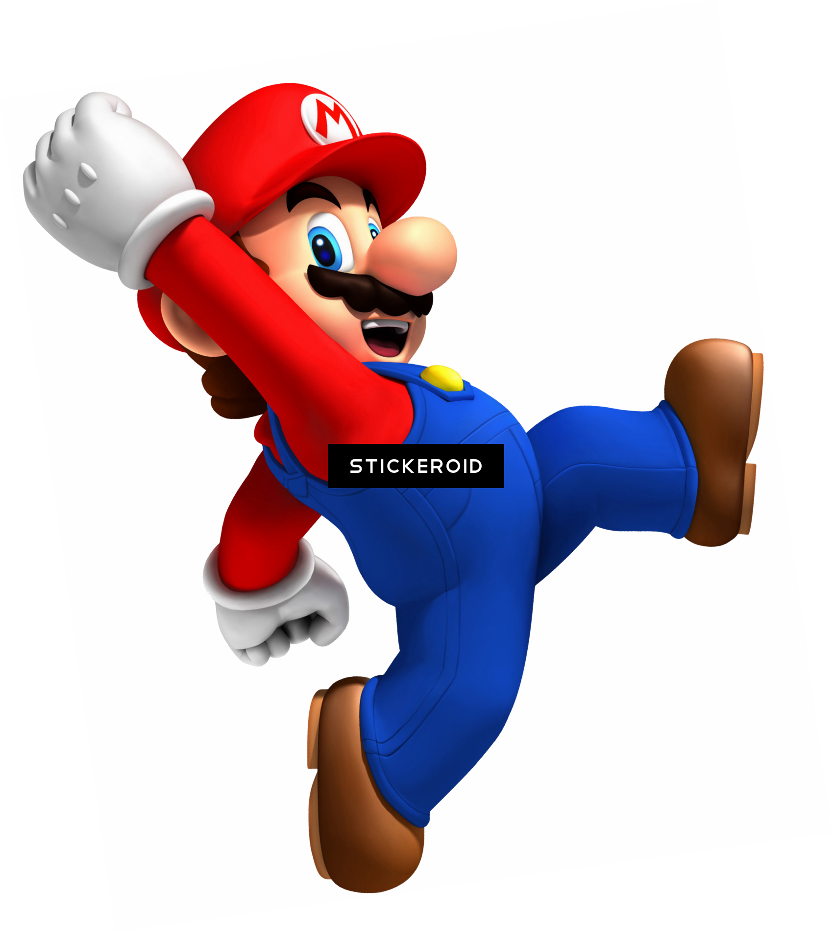 Mario Bros - New Super Mario Bros Wii (1698x1902), Png Download