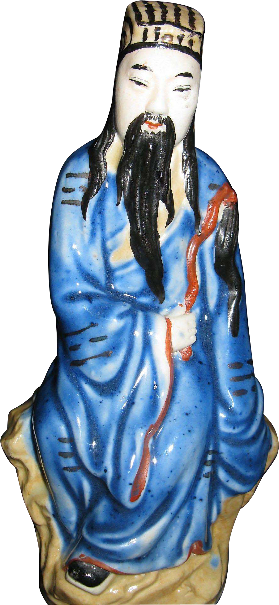 Vintage, Chinese Figurine, "iron Crutch Li" Of The - Li Tieguai (1955x1955), Png Download