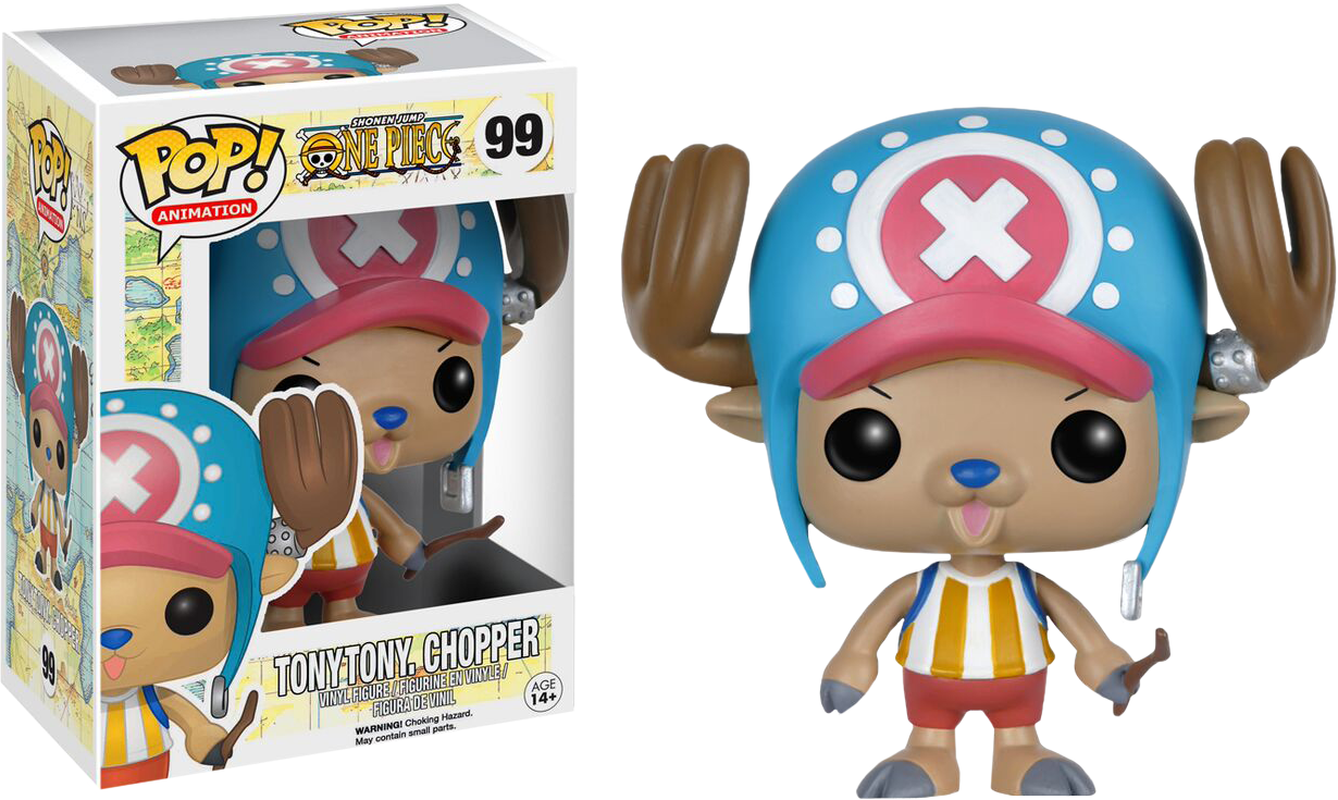 Tony Tony Chopper Pop Vinyl Figure - Tony Tony Chopper Pop (1230x735), Png Download