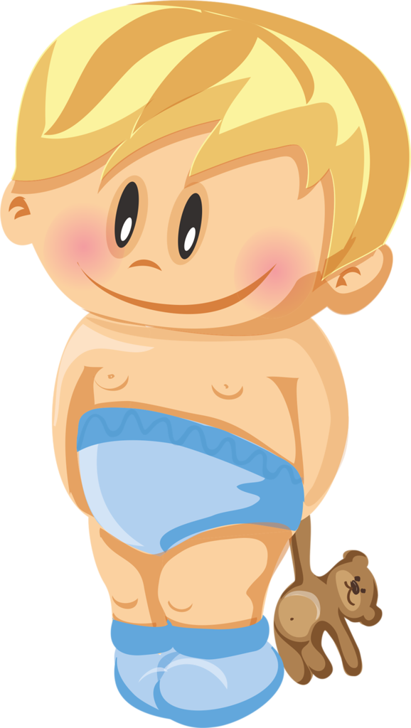 Bebê & Gestante Disney Clipart, New Baby Products, - Erkek Ve Kız Çizim Bebek (578x1024), Png Download