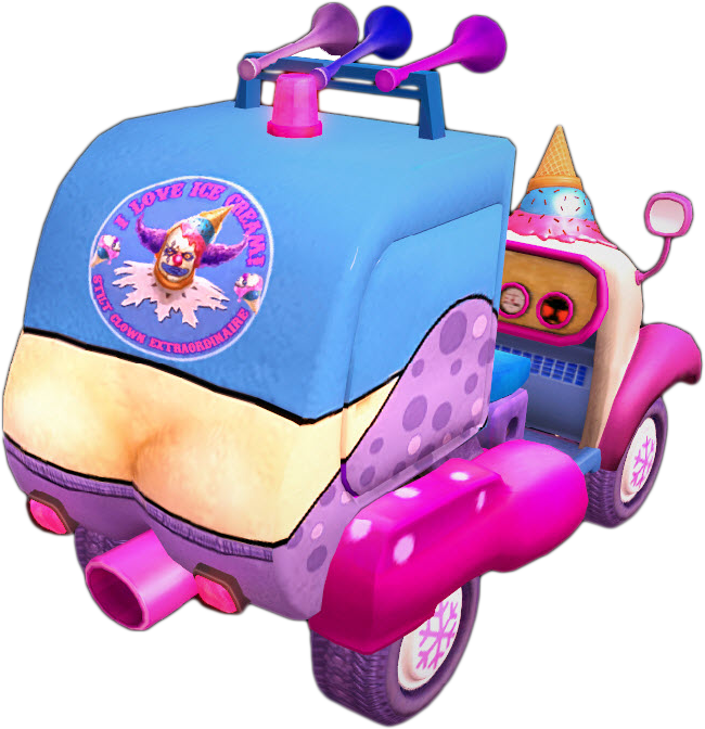 Clown Car - Dead Rising Clown Car (650x672), Png Download