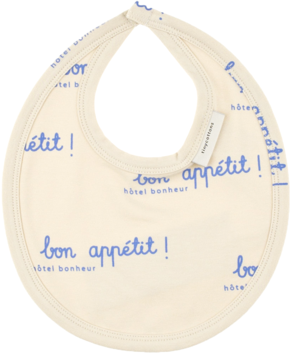 Tiny Cottons Bib Bon Appetit - Label (960x720), Png Download