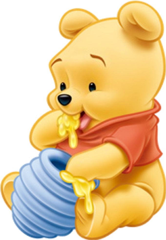 Mq Winnie Winniethepooh Disney Baby - Winnie The Pooh Png (1024x1024), Png Download