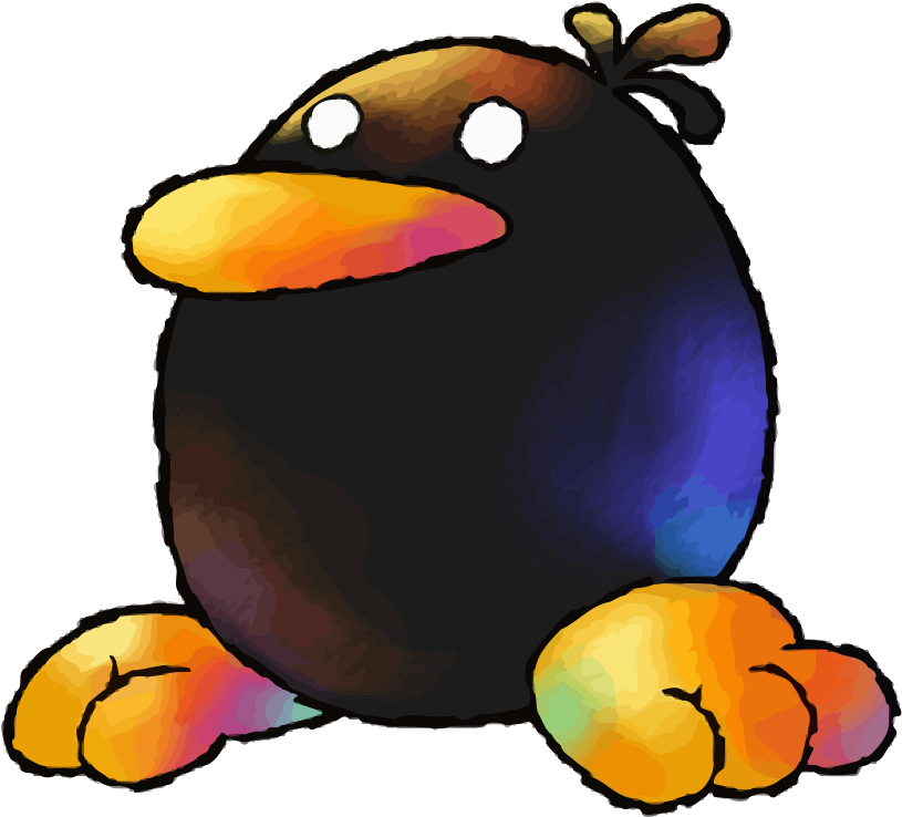Raphael The Raven Artwork - Yoshi's Island Raphael The Raven (827x764), Png Download