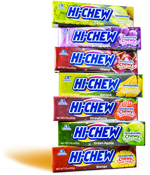 Product Stick Stack-1 - Hi-chew Apple (japanese) (694x670), Png Download