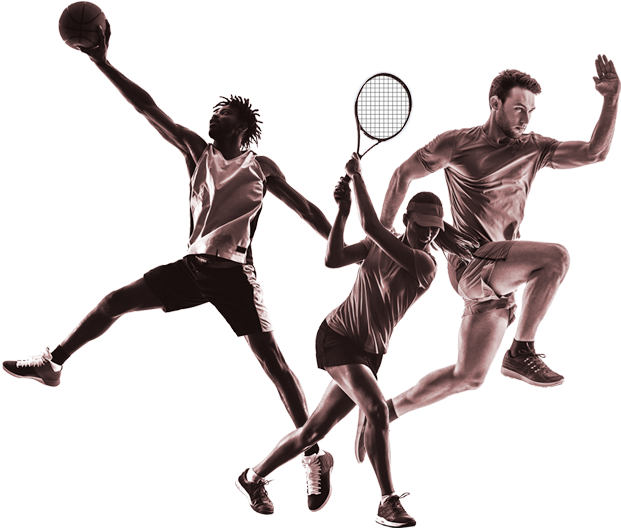 Athletes Playing Sports - Soft Tennis (662x529), Png Download