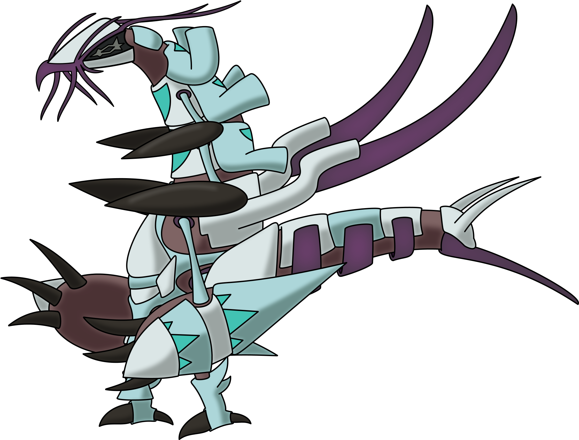 Mega Golisopod - Pokemon Golisopod Mega Evolution (2250x1800), Png Download