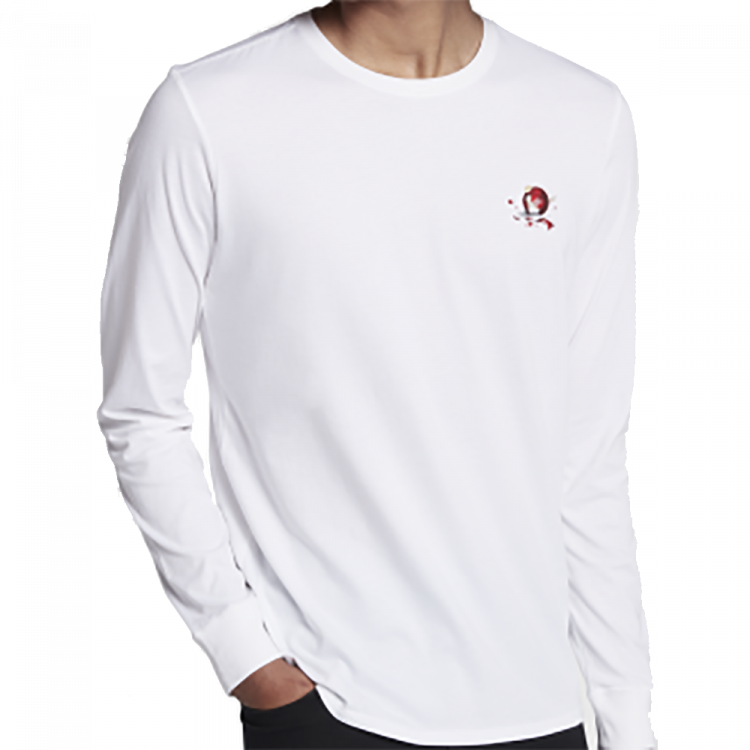 Nike Sb X Concepts Qs White Long Sleeve T Shirt - Long-sleeved T-shirt (750x750), Png Download