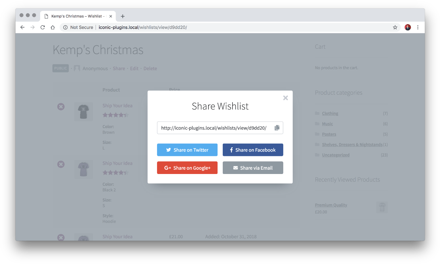When Your Customers Share A Wishlist On Your Site The - Customer (1580x986), Png Download