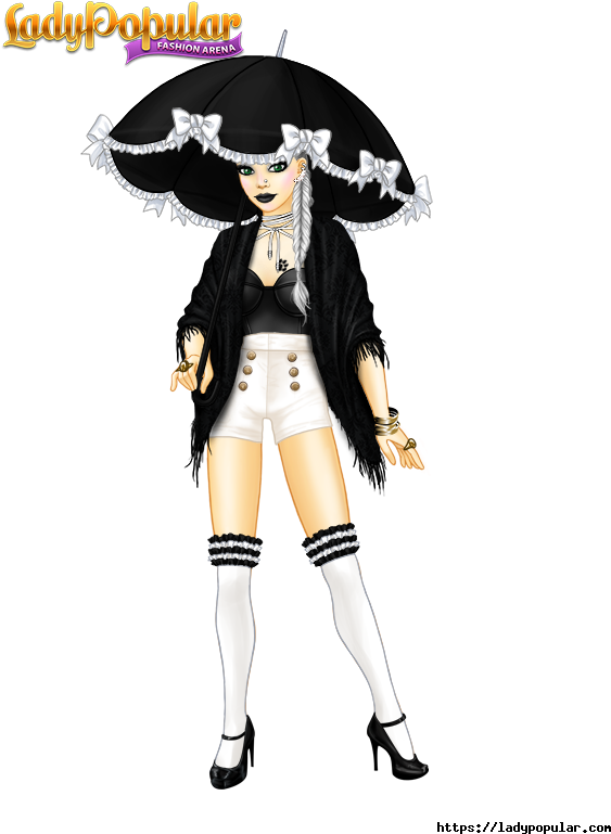 Scream Queens - Lady Popular (600x800), Png Download