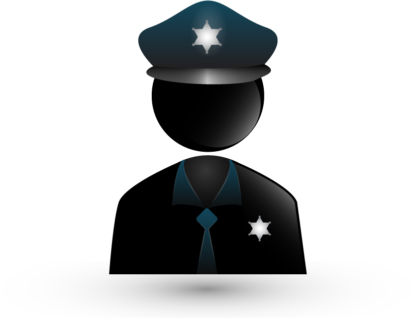 Law Enforcement Agency Icon (833x833), Png Download