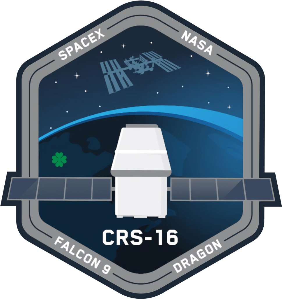 Spacex Crs-16 (1024x1024), Png Download