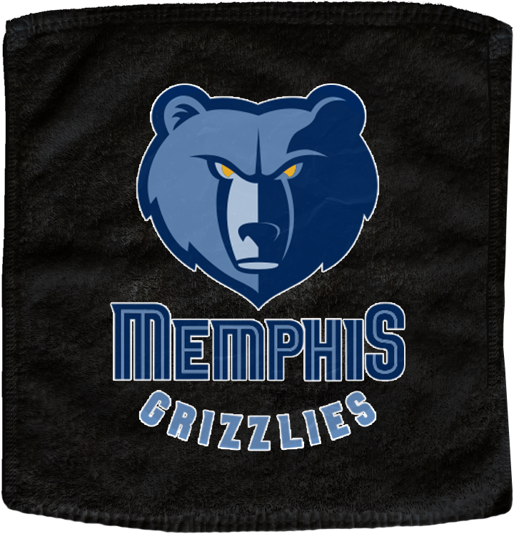 Nba Memphis Grizzlies Custom Basketball Rally Towels - Memphis Grizzlies (1200x800), Png Download