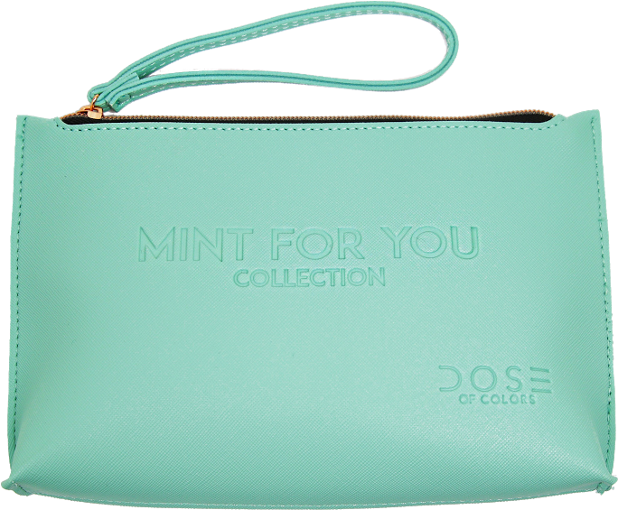 Dose Of Colors Mint Makeup Bag - Cosmetics (360x480), Png Download