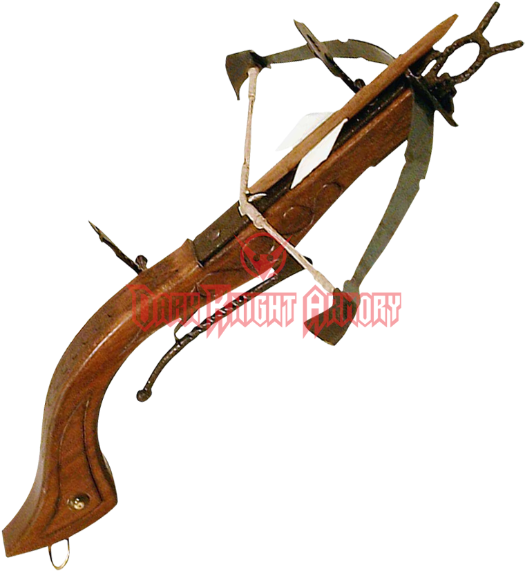 Medieval Gun Crossbow - Medieval Hand Crossbow (826x826), Png Download