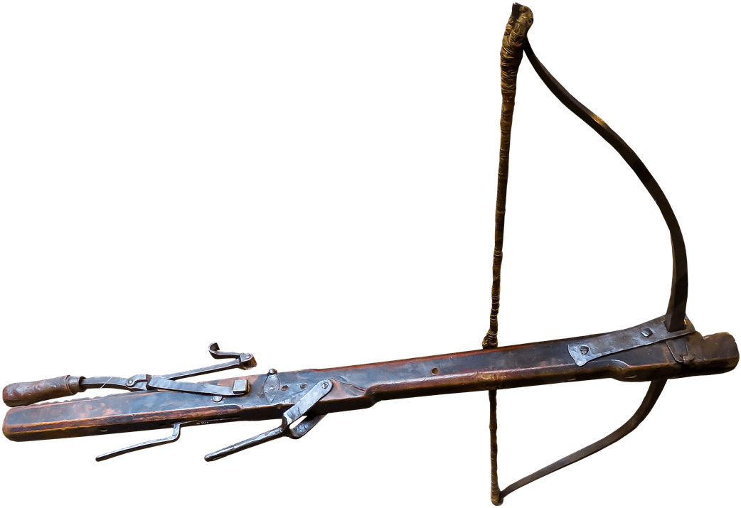 Crossbow - Arbalète Moyen Age Png (1280x841), Png Download