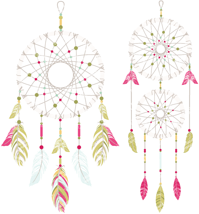 Image Black And White Download Dreamcatcher Png Images Boho Dream Catcher Clipart Full Size Png Download Seekpng