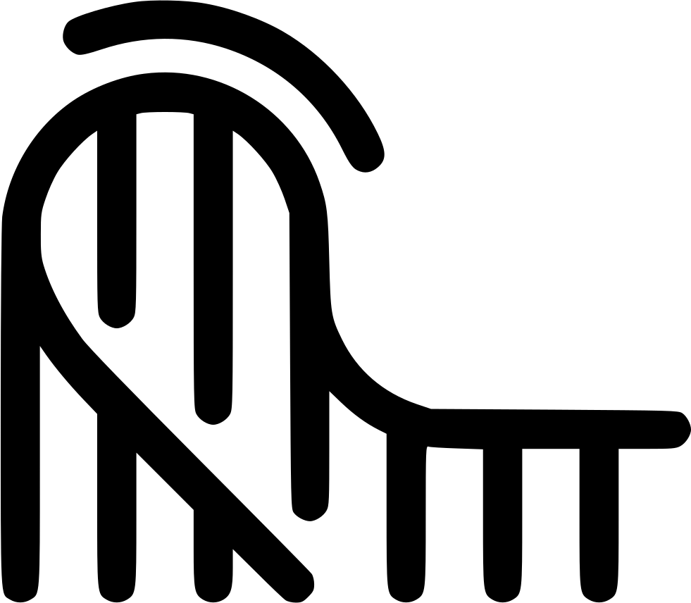 Png File - Roller Coaster (981x856), Png Download