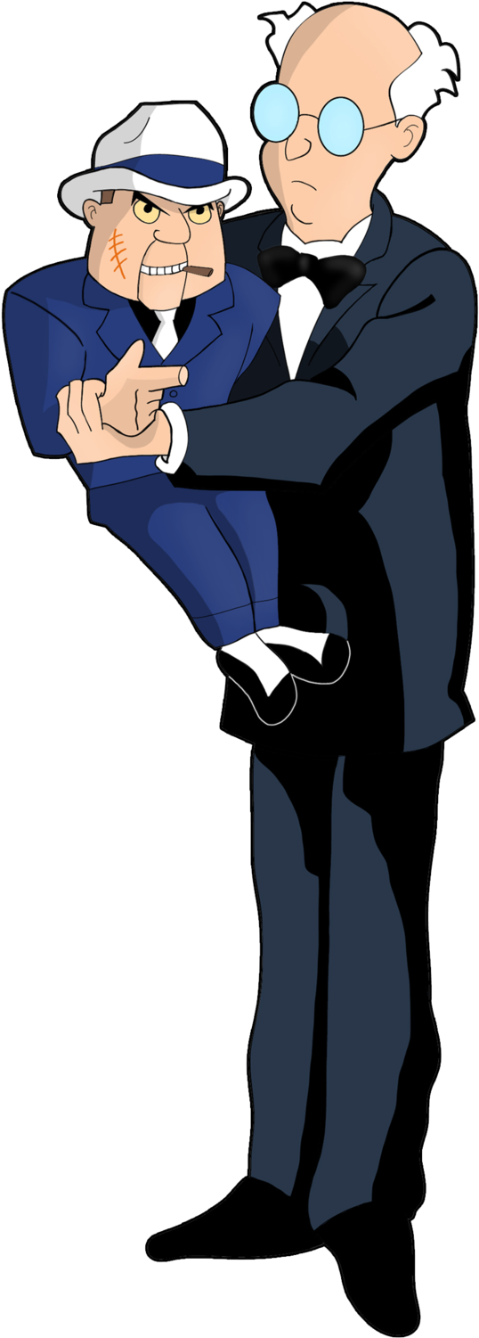 Ventriloquist And Scarface By Dawidarte On Deviantart - Dc Ventriloquist And Scarface Gif (1024x1839), Png Download