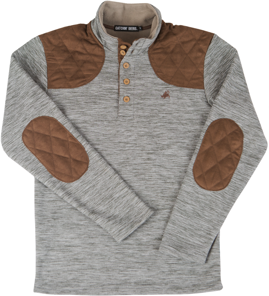 Driftwood 1/4 Button - Shirt (1024x1031), Png Download