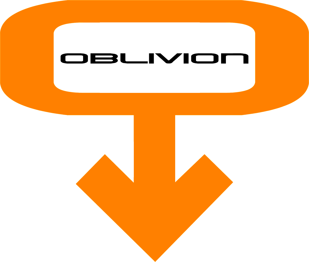 Oblivion Logo - Oblivion Alton Towers Sign (1023x866), Png Download