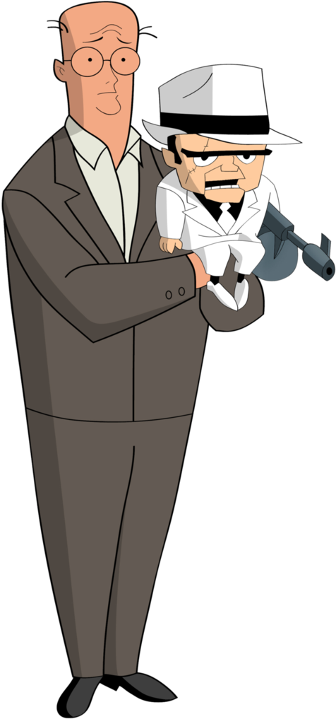 Ventriloquist And Scarface By Dawidarte On Deviantart - Bruce Timm Ventriloquist (703x1136), Png Download