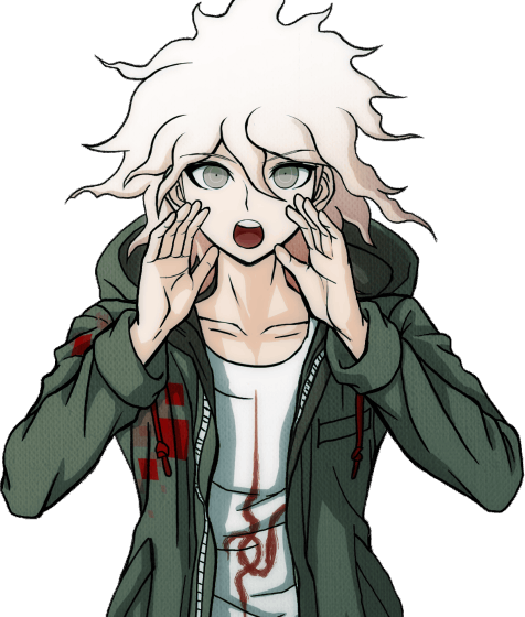 Nagito Komaeda - Danganronpa 2 Nagito (476x560), Png Download