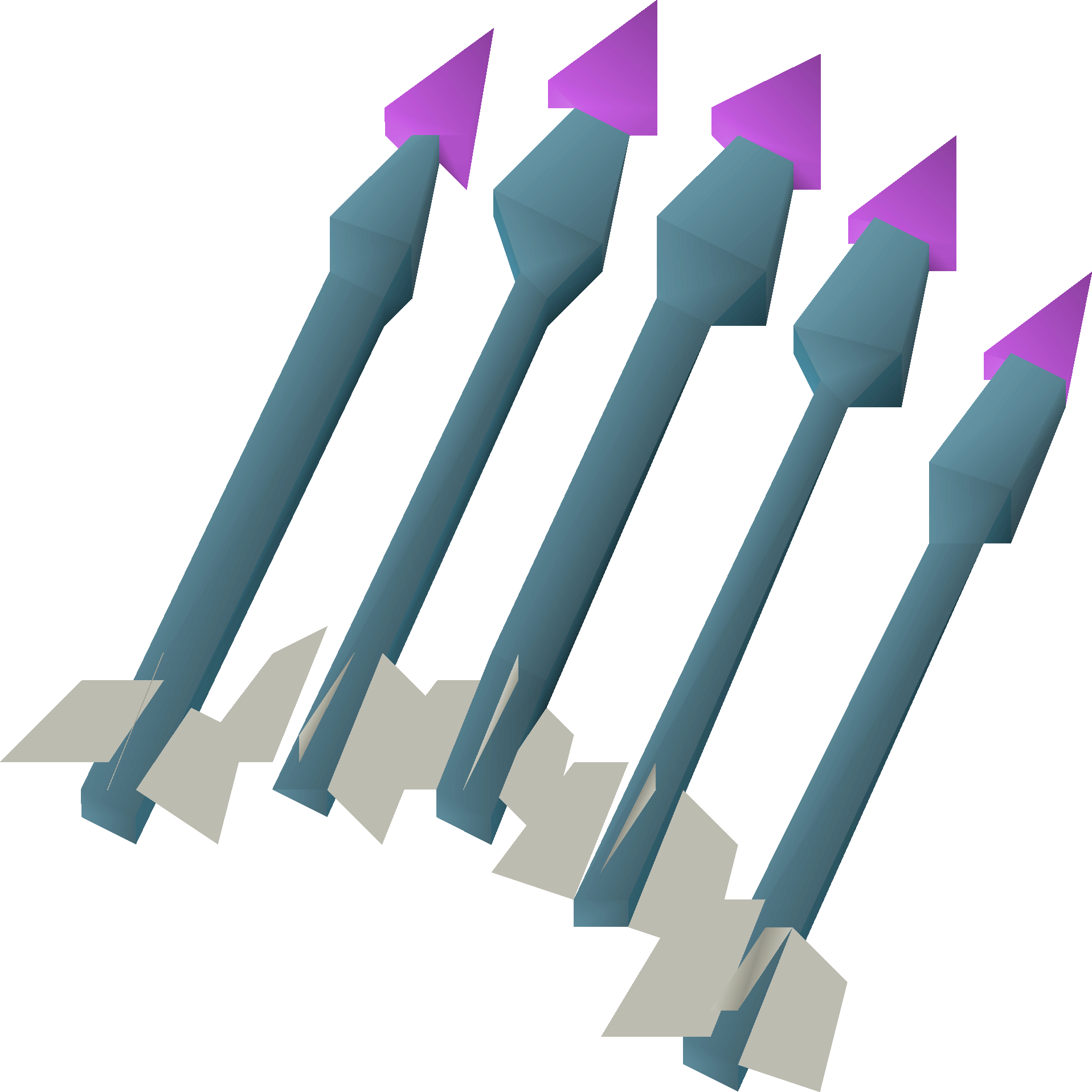 Enchant Crossbow Bolt Requires A Magic Level Of - Ruby Bolts E (1917x1917), Png Download