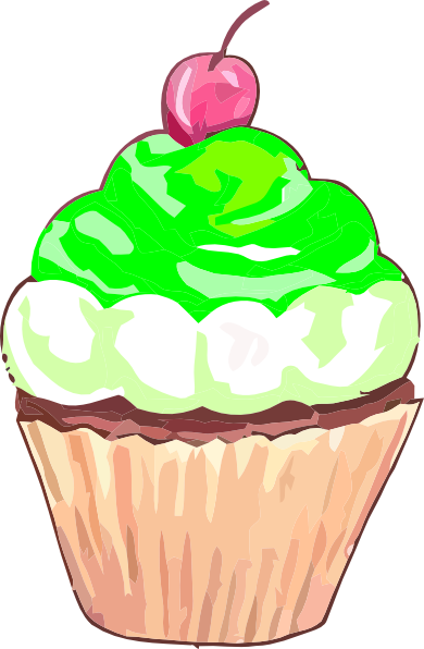 Free Green Cake Cliparts, Download Free Clip Art, Free - Green Cake Transparent Background (390x596), Png Download
