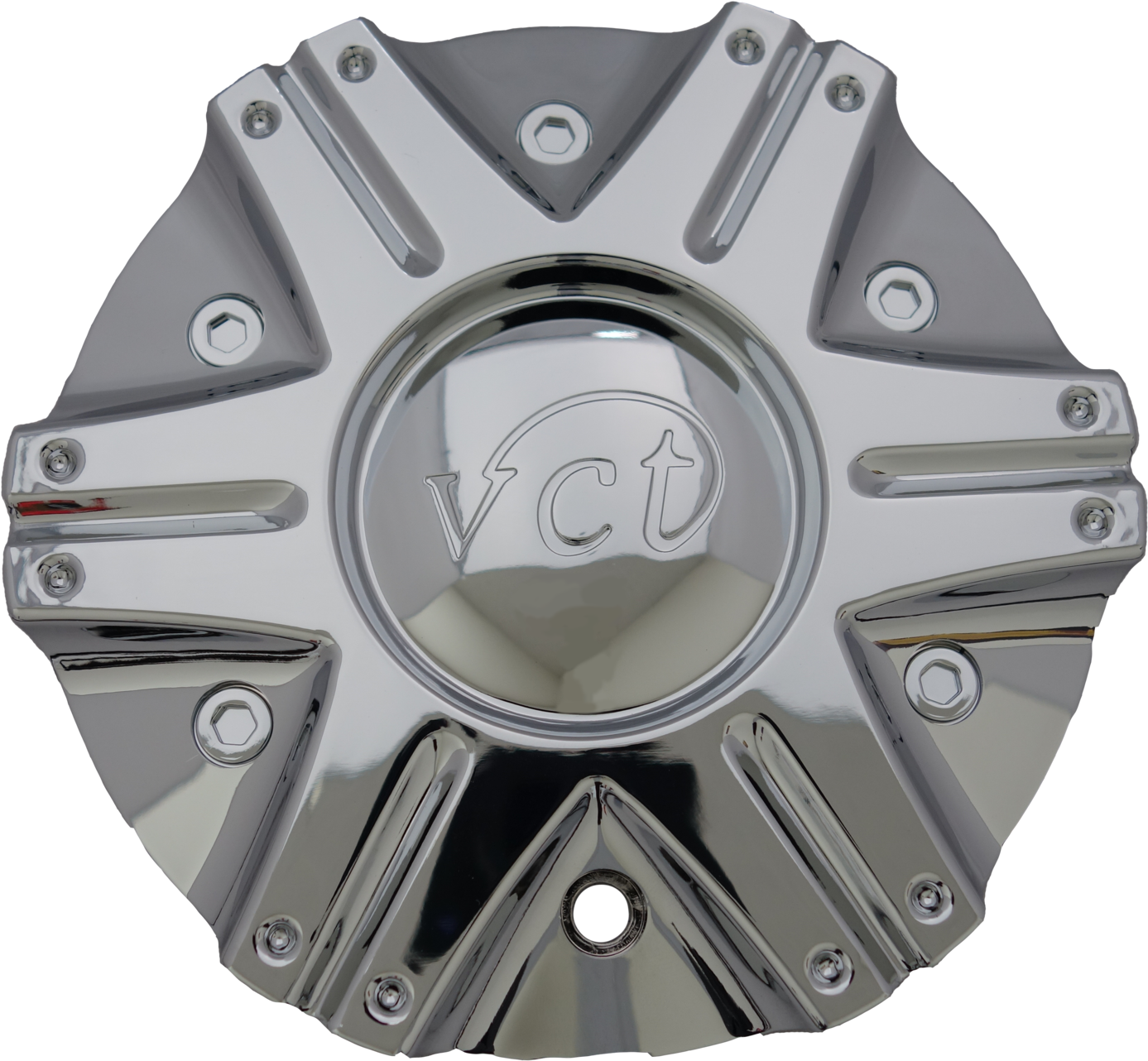 Scarface 2 Chrome Vct Center Cap - Emblem (2048x1536), Png Download