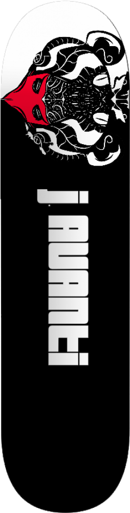 Skateboard Deck (1000x1000), Png Download