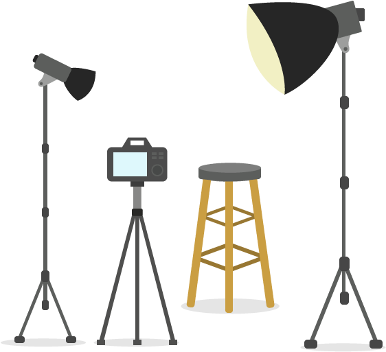 Photography Services Offered By Professional Photographer - 攝影 棚 卡通 (898x571), Png Download