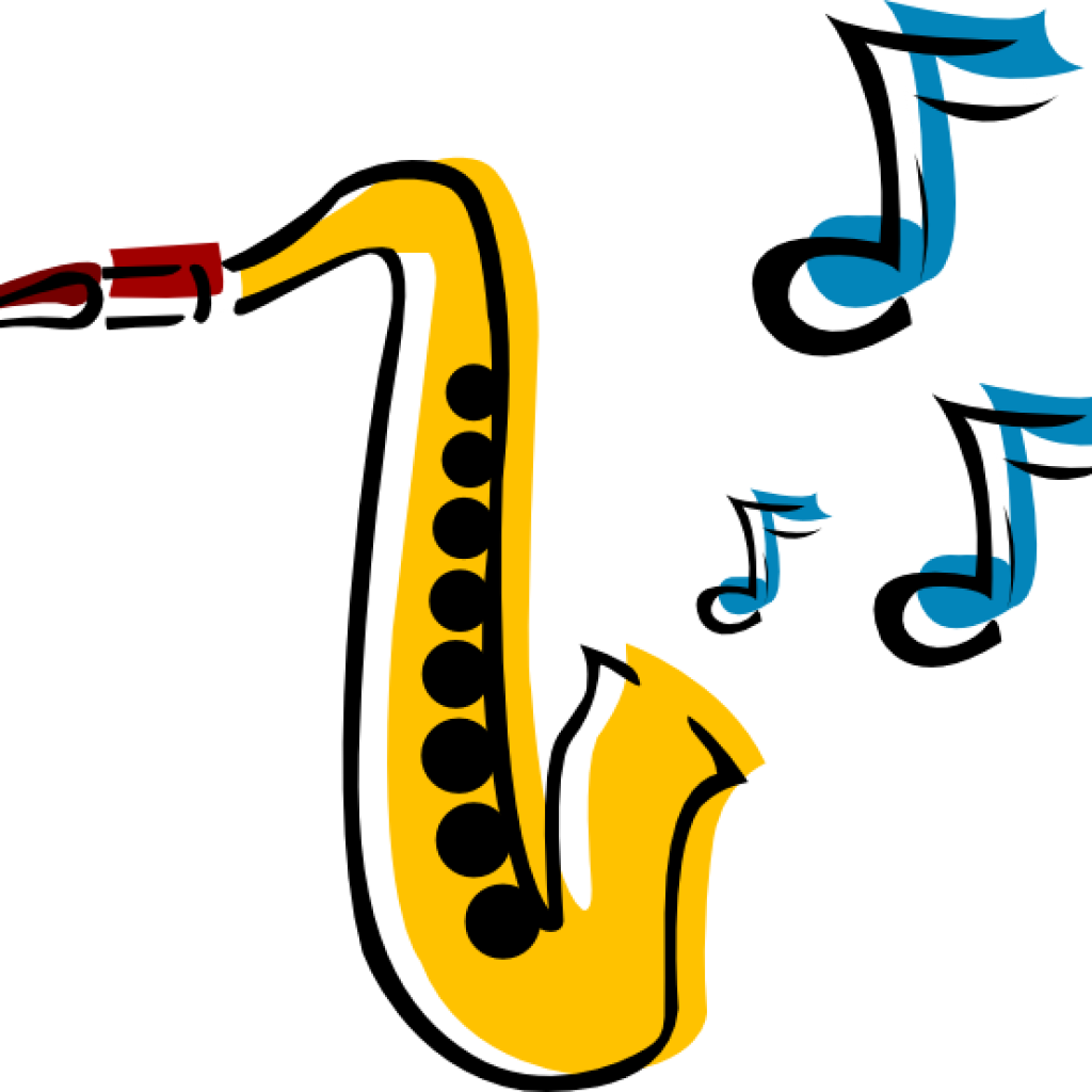 The Teehive Cupcake Clipart - Alto Saxophone Clip Art (1024x1024), Png Download
