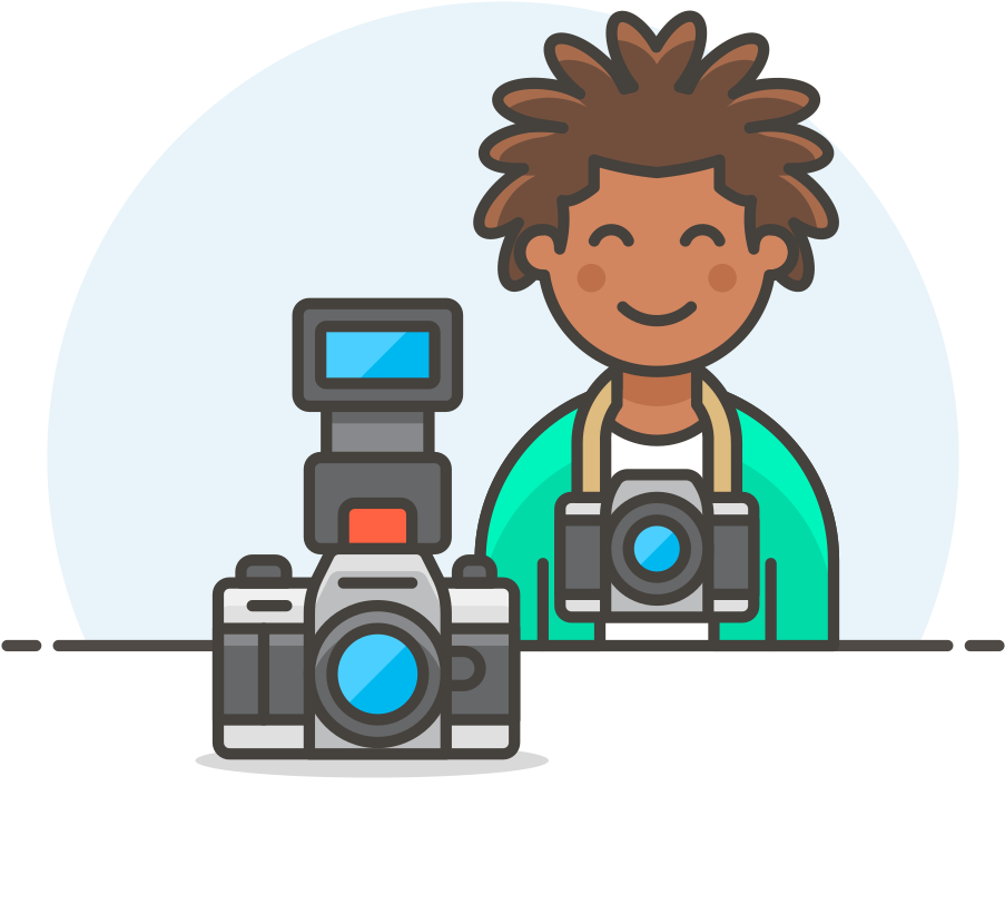 Download Svg Download Png - Photographer Png Icon (1024x1024), Png Download