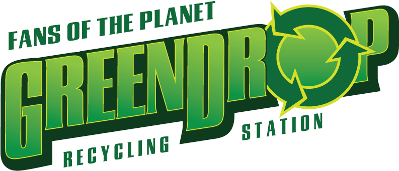 The Greendrop Recycling Station Was Designed Through - Greendrop (800x349), Png Download