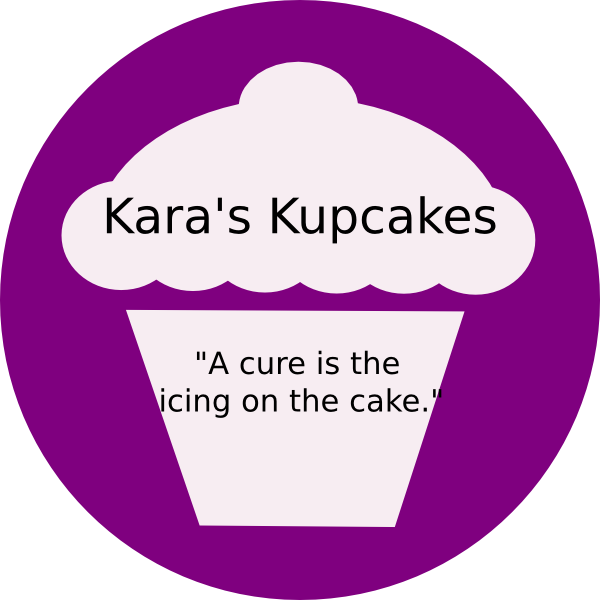 This Free Clipart Png Design Of Kara Cupcake Clipart (600x600), Png Download