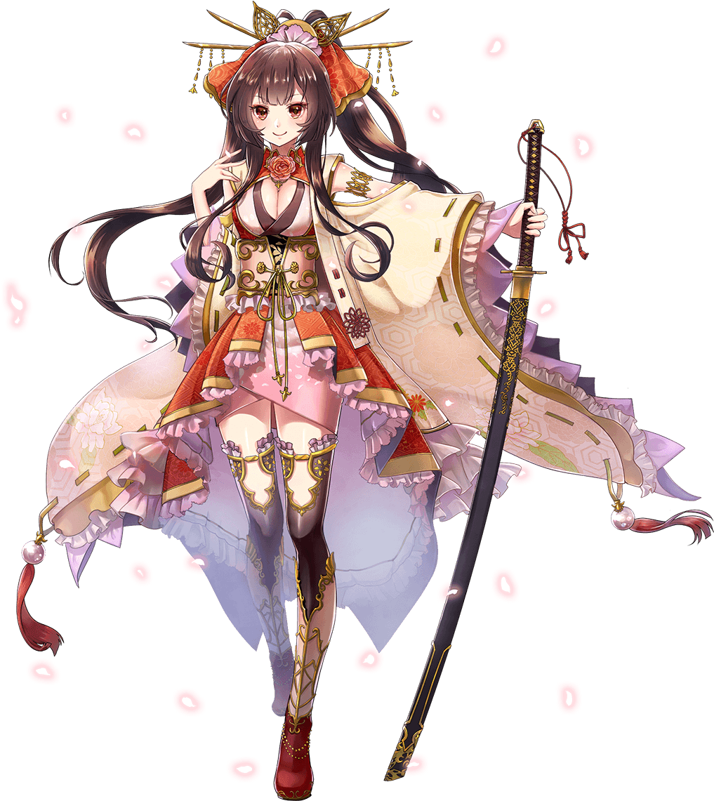 Hibari Render - Millennium War Aigis Samurai (1236x1370), Png Download