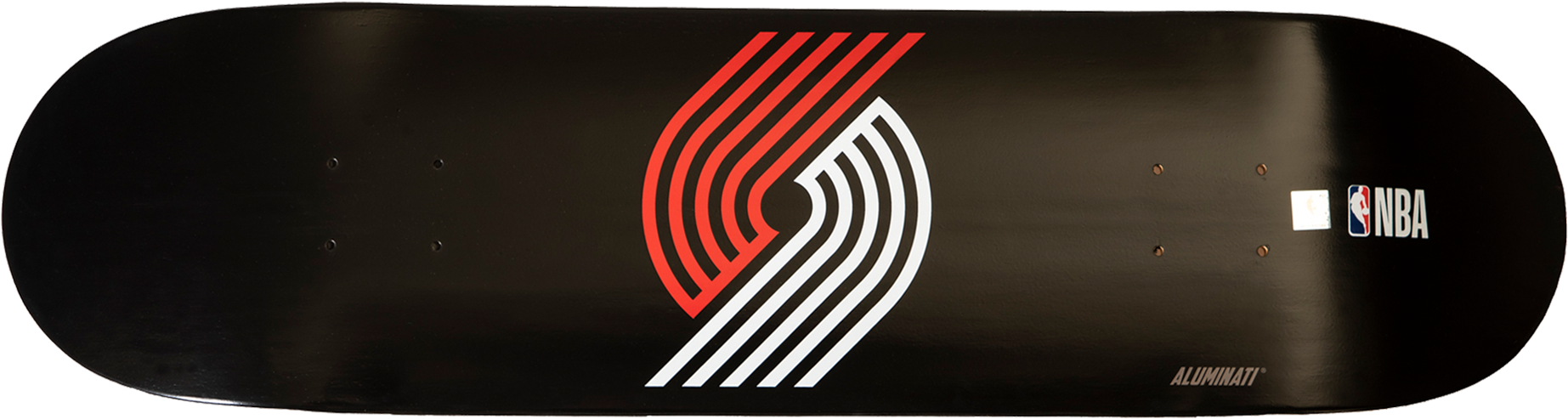Nba® Portland Trailblazers Skateboard Deck - Portland Tblazers Pint Glass Trail Blazers (720x206), Png Download