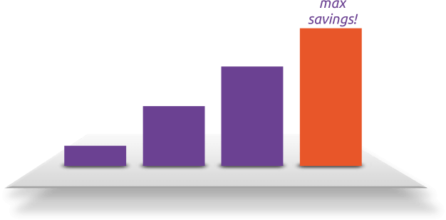 Huge Savings For Families And Individuals - Graphic Design (626x309), Png Download