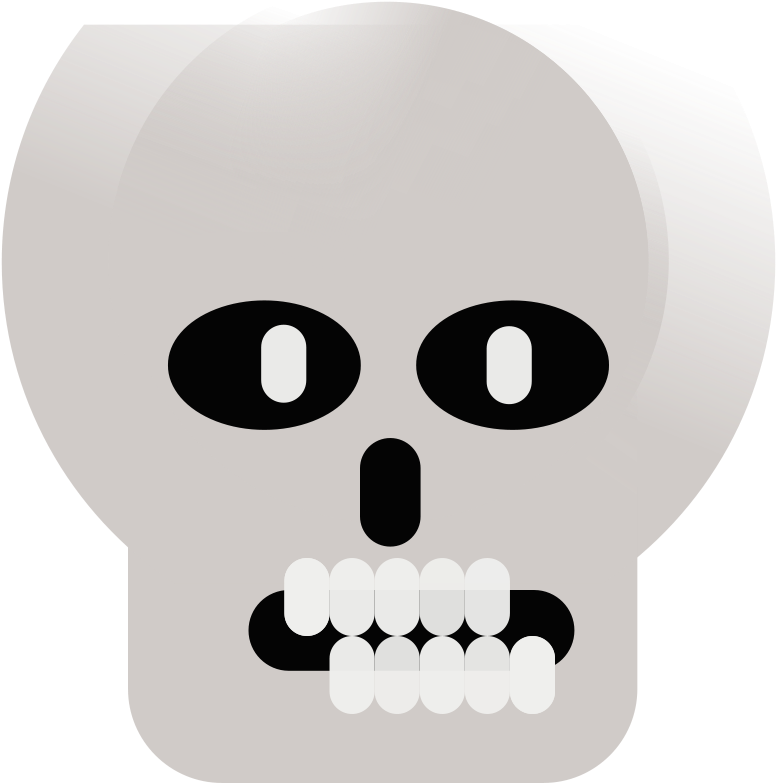 Onepole Skull - Skull (800x800), Png Download