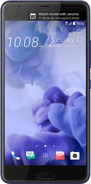 Htc U Ultra 64 Gb Sapphire Blue Front - Htc U Ultra Sapphire Blue (710x710), Png Download