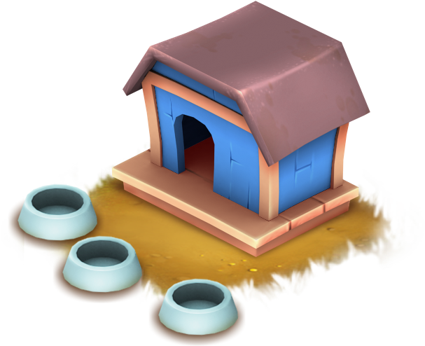 Dog House - Hay Day Dog House (606x606), Png Download