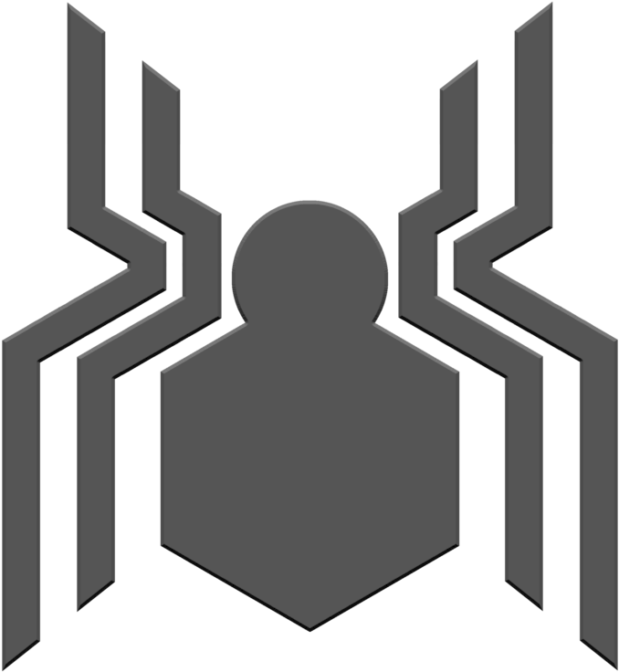 Spiderman Logo Spider Man Logo Captain Armerica Civil - Spiderman Homecoming Spider Logo (805x992), Png Download