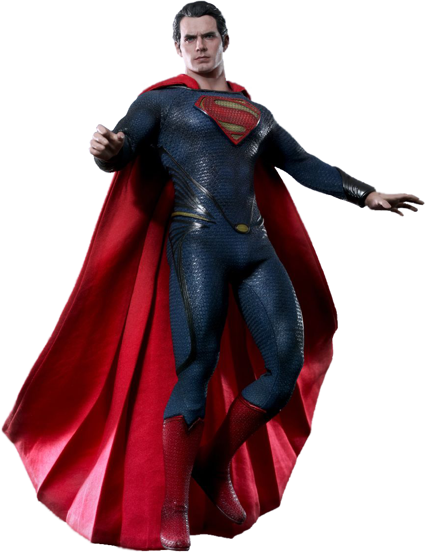 Superman Png - Man Of Steel Movie Masterpiece 1/6 Scale Collectible (863x1121), Png Download
