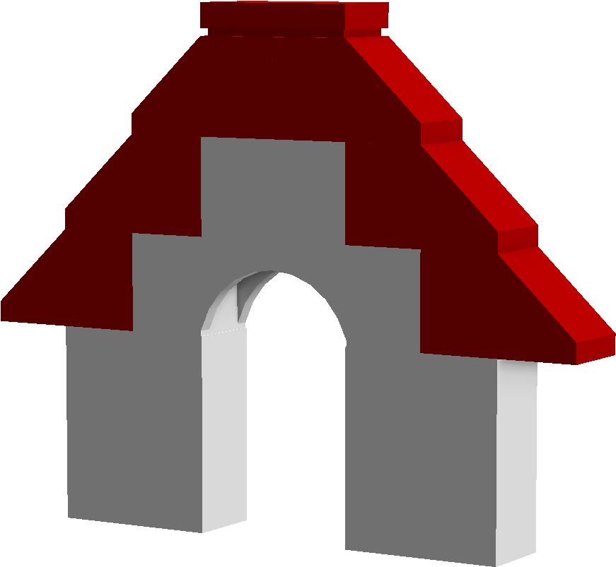 Ptmg Doghouse - Arch (1905x901), Png Download