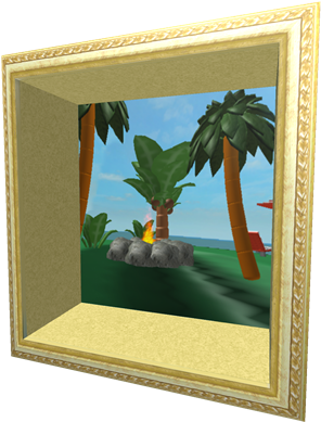 Portrait Of A Hero On A Tropical Vacation - Portrait (420x420), Png Download