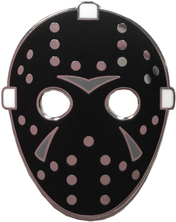 Raiders Hockey Mask - Black Hockey Mask Transparent (600x600), Png Download